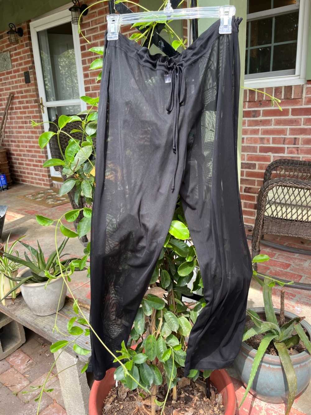 Women’s Sheer Drawstring Pants